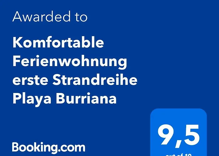 Apartamento Komfortable Erste Strandreihe Playa Burriana Nerja